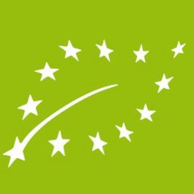 foglia verde logo certificato biologico europeo